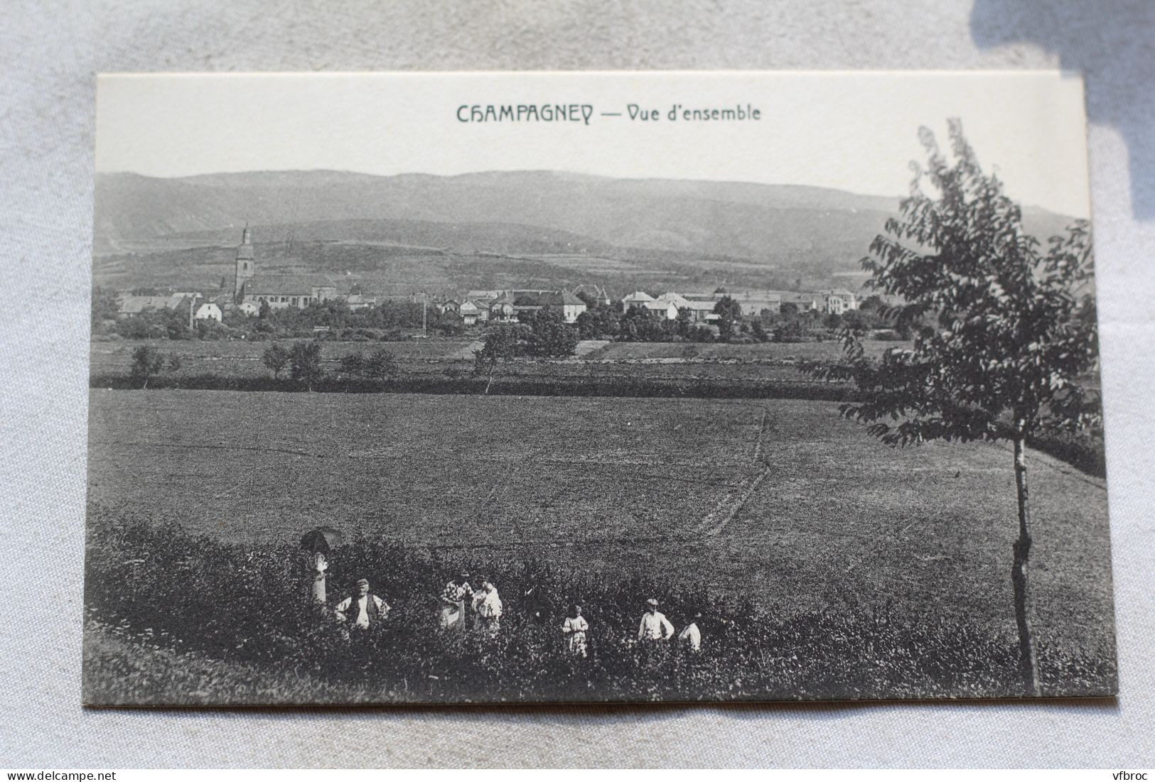 Champagney, vue d'ensemble, Haute Saône 70