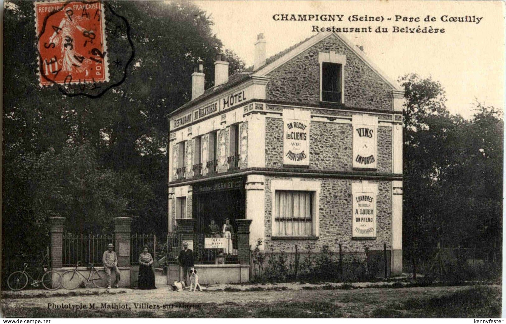 Champigny - Restaurant du Belvedere