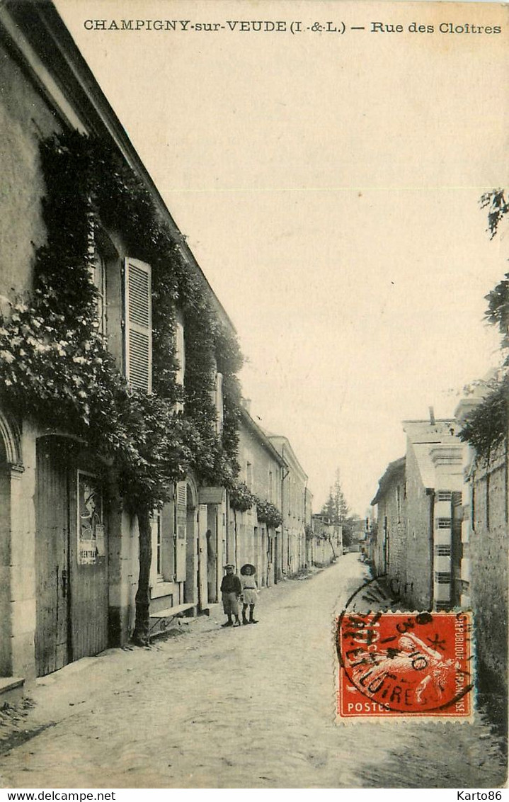 champigny sur veude * la rue des cloîtres