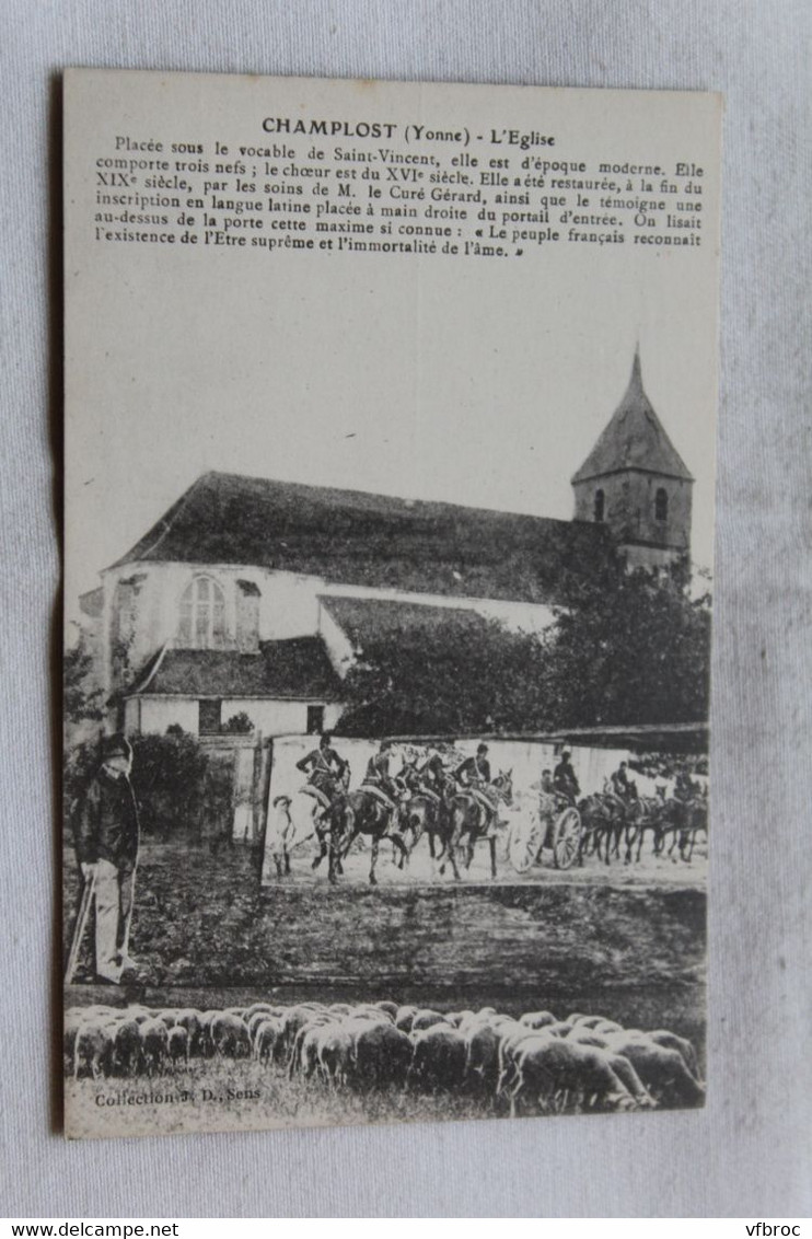 Champlost, l'église, Yonne 89