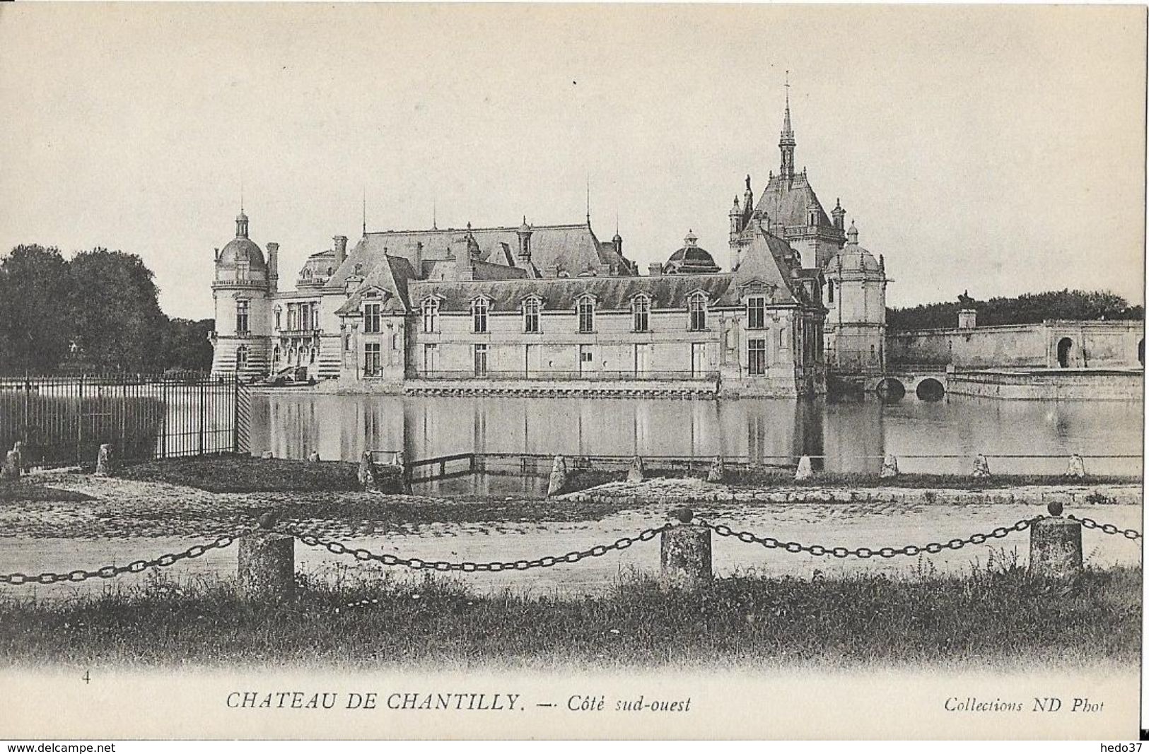 Chantilly - Château Côté sud-ouest