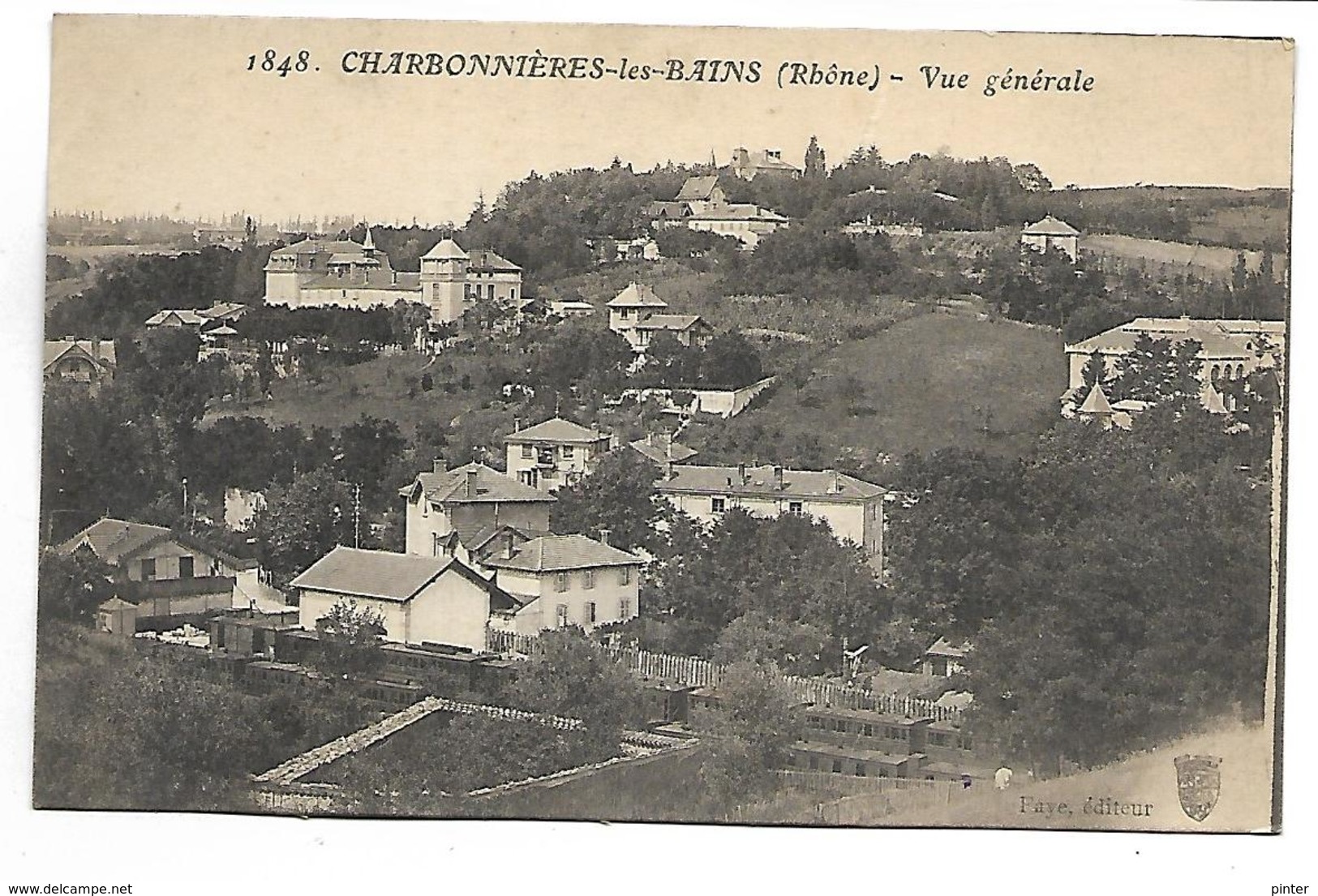 CHARBONNIERE LES BAINS - Vue générale