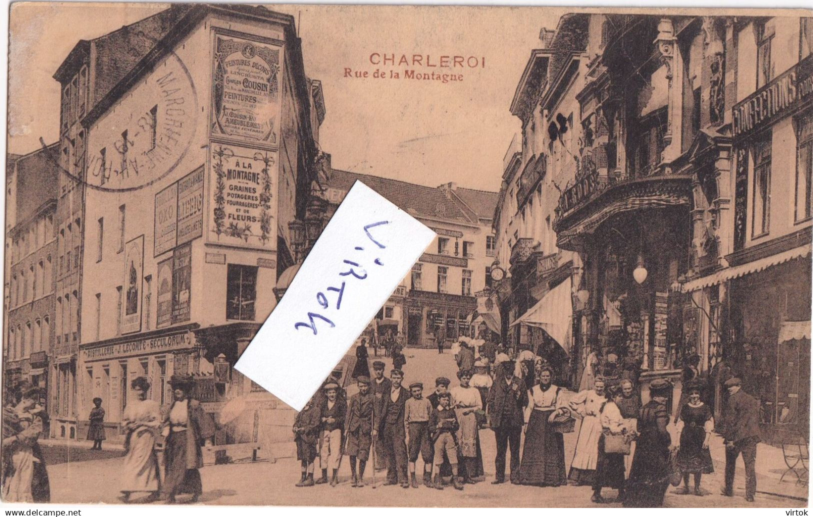 Charleroi        1911 avec timbre