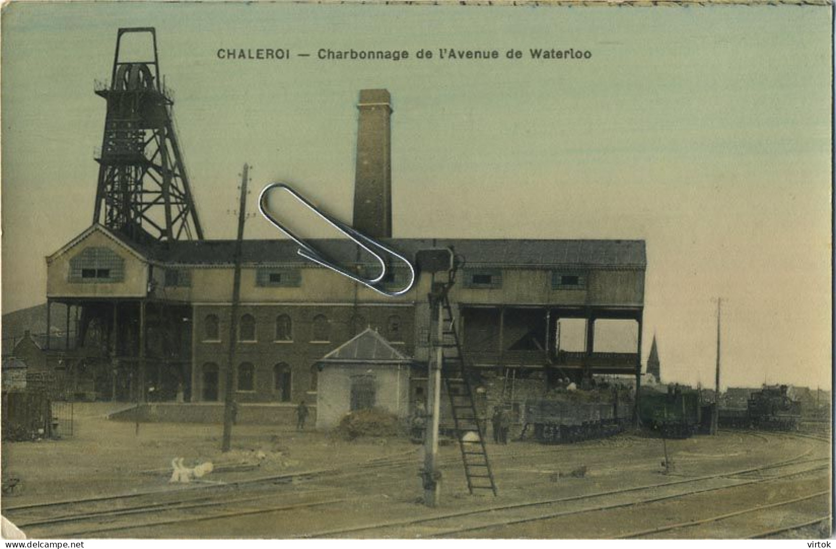 Charleroi :  charbonnage  de l'avenue  de Waterloo