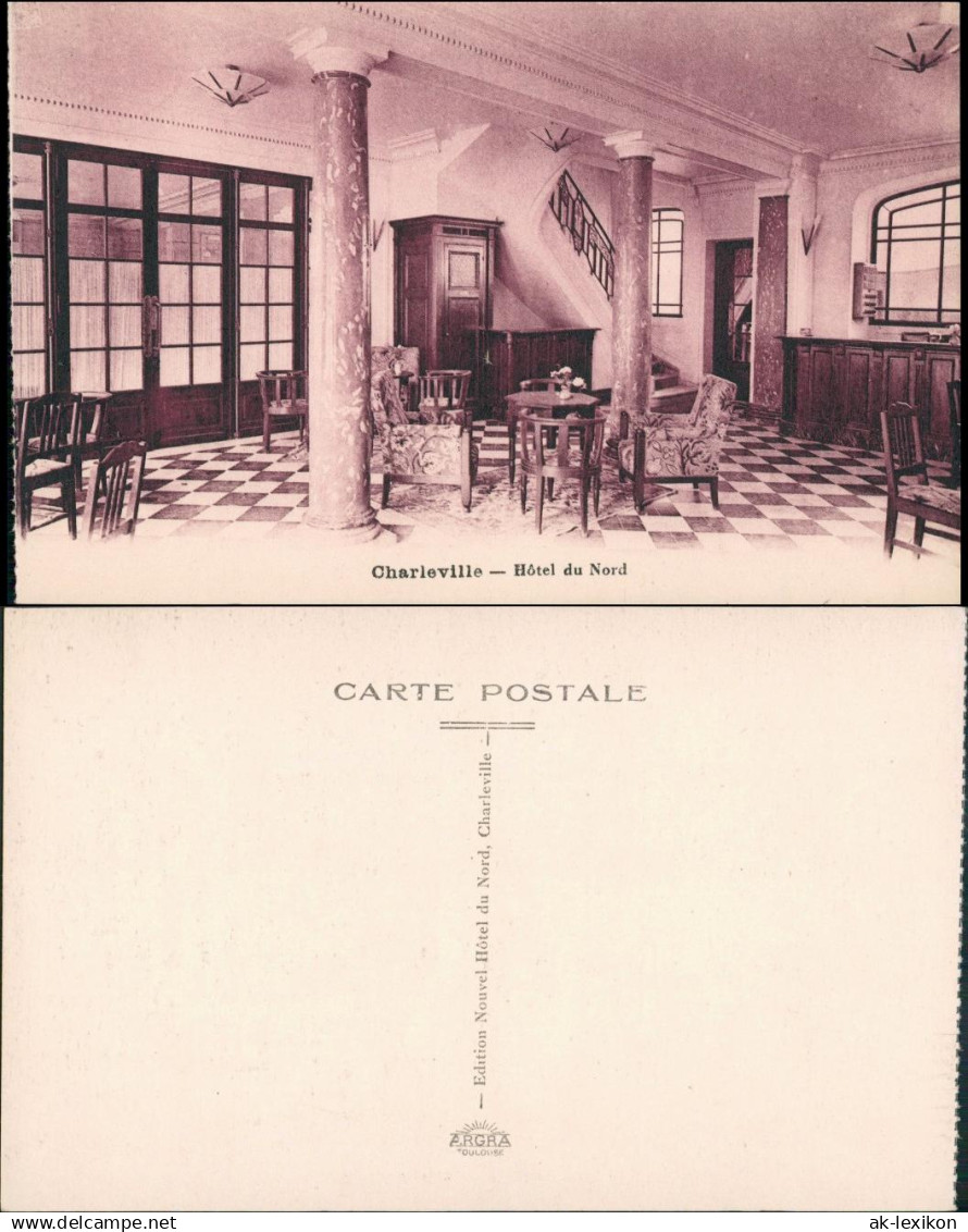 Charleville-Mézières Charleville-Mézières Hotel du Nord - Innen 1924