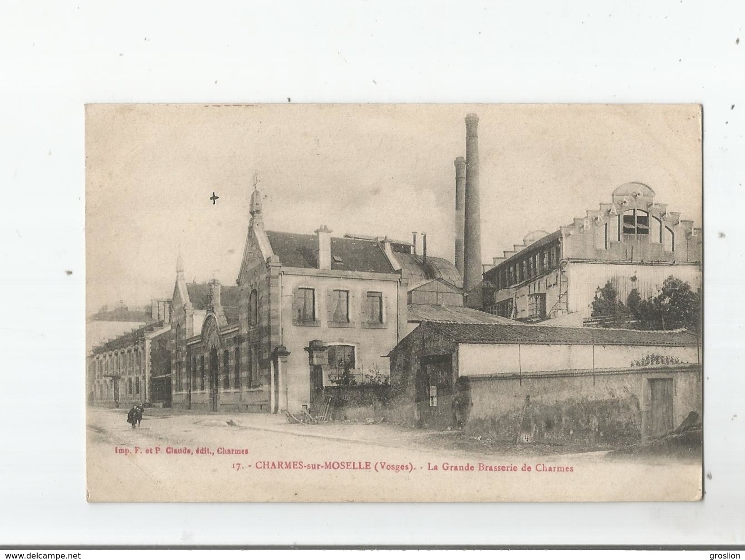 CHARMES SUR MOSELLE (VOSGES) 17 LA GRANDE BRASSERIE DE CHARMES 1918