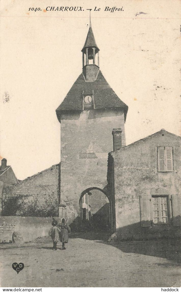 CHARROUX : LE BEFFROI