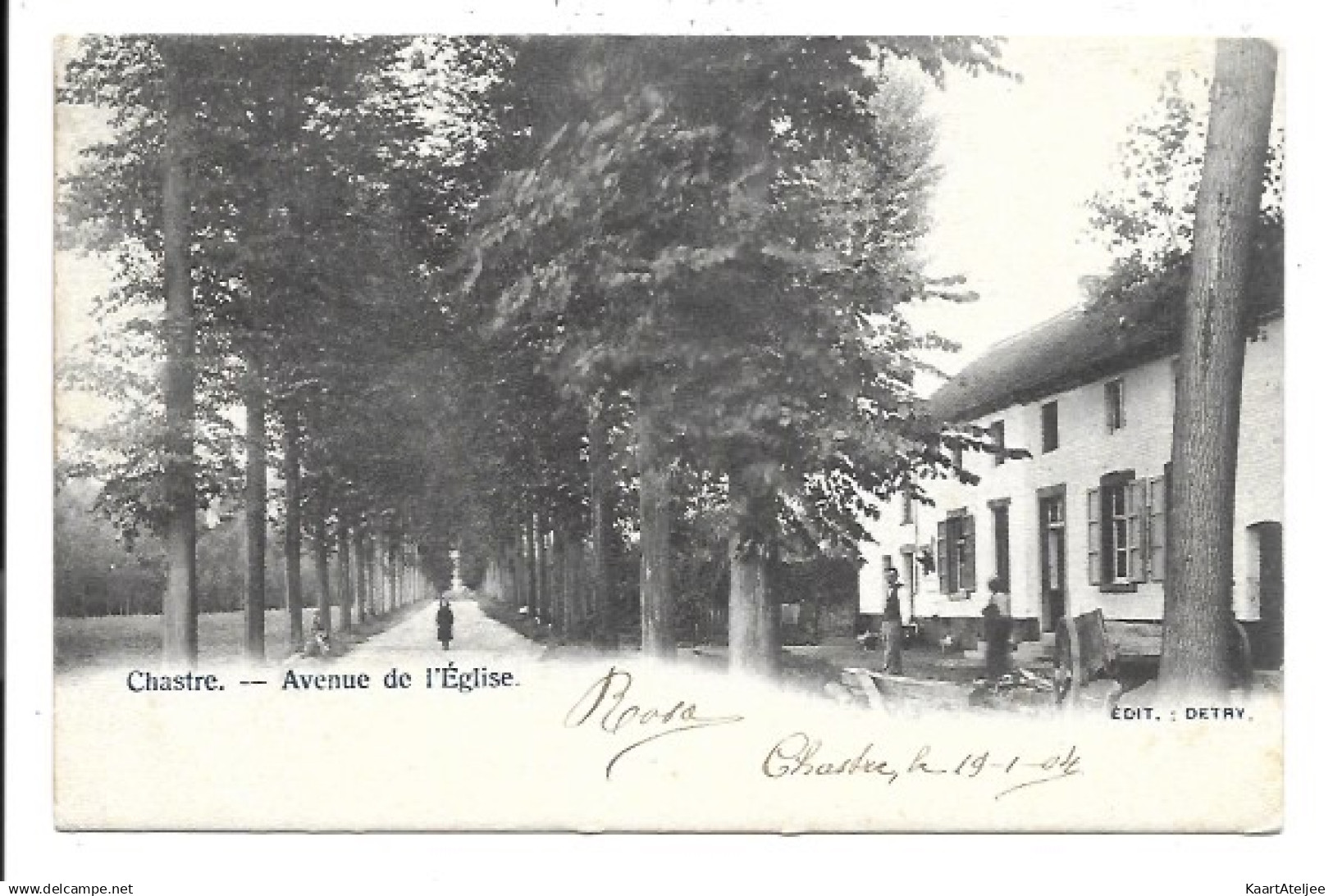 Chastre - Avenue de l'eglise.