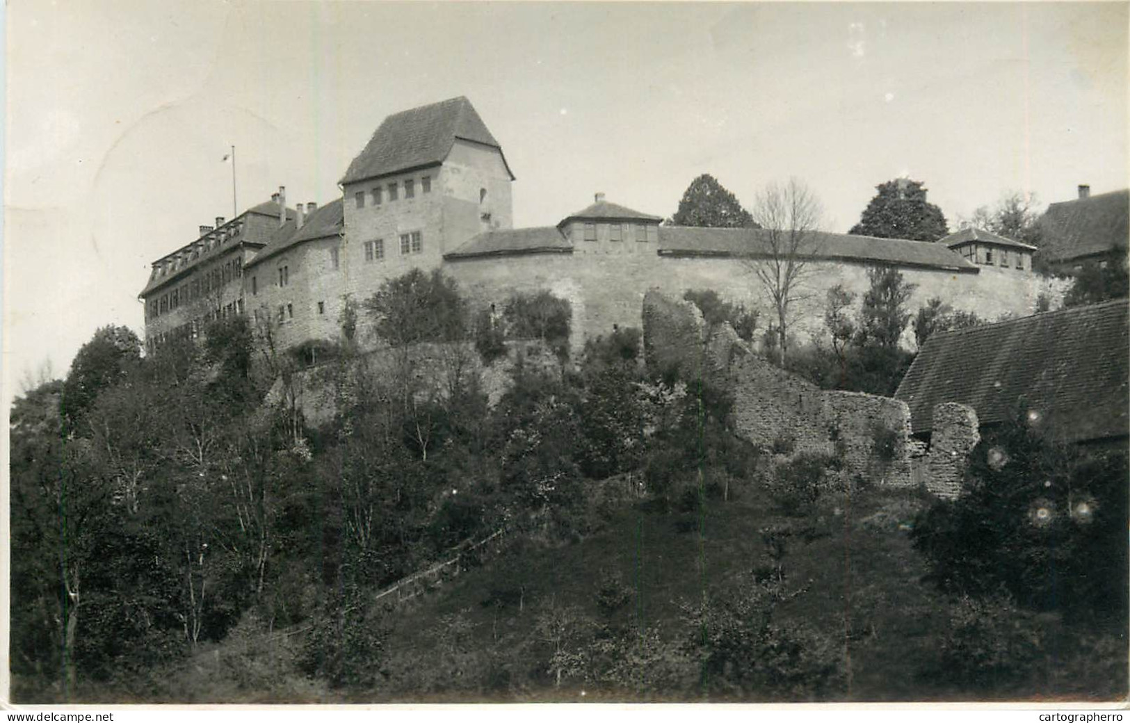 Château Creuzburg, Thuringe, Allemagne 1943