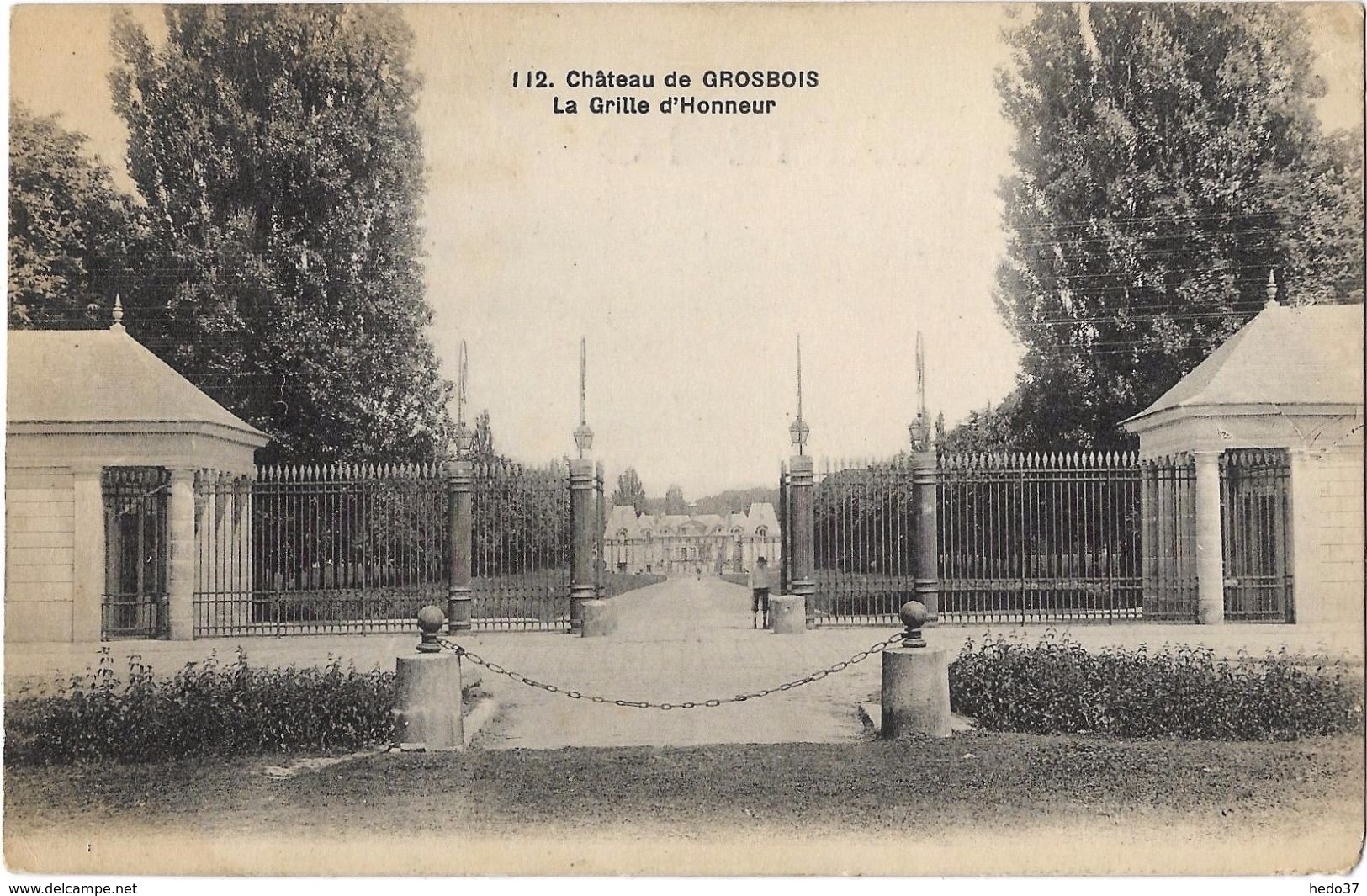 Château de Grosbois - La Grille d'Honneur