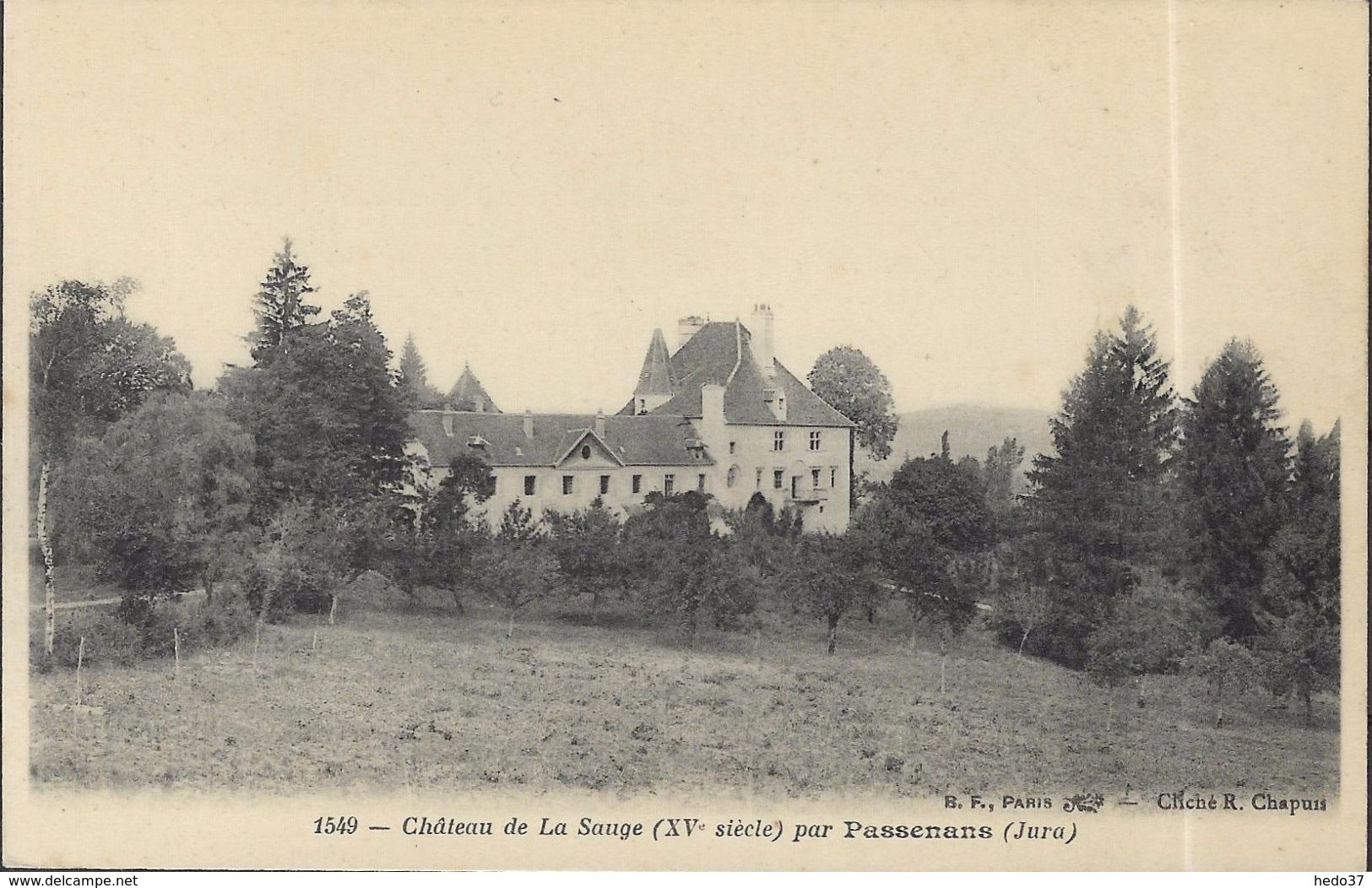 Château de la Sauge (XVe siècle) par Passenans