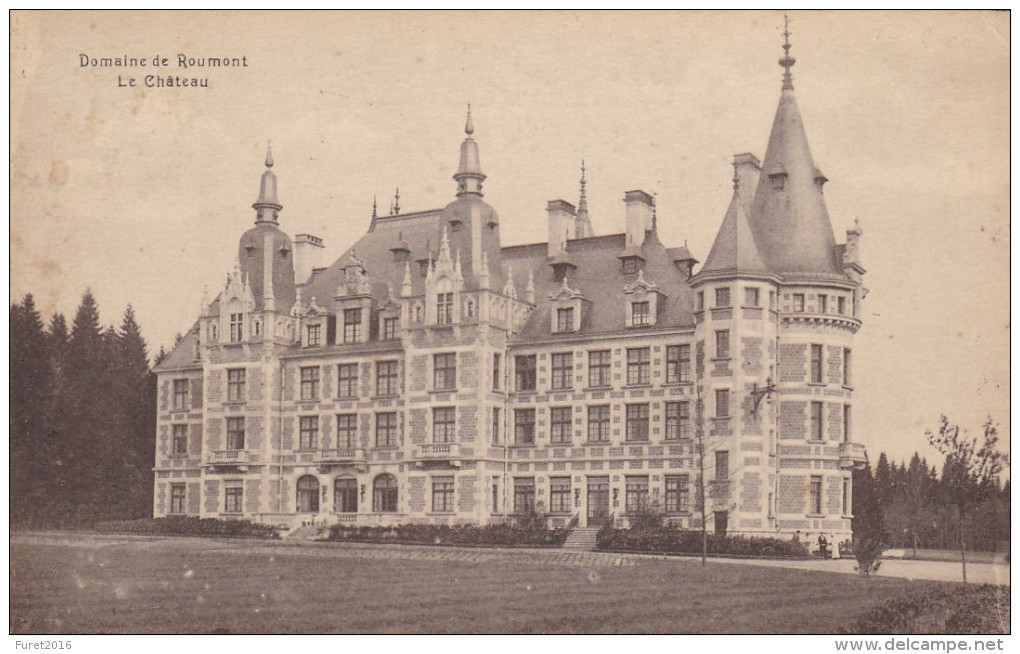 CHATEAU DE ROUMONT  Carte