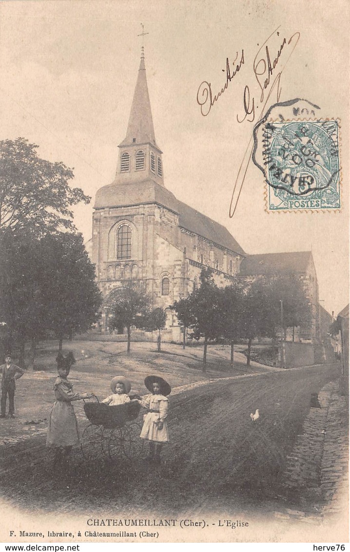 CHATEAUMEILLANT - l'église