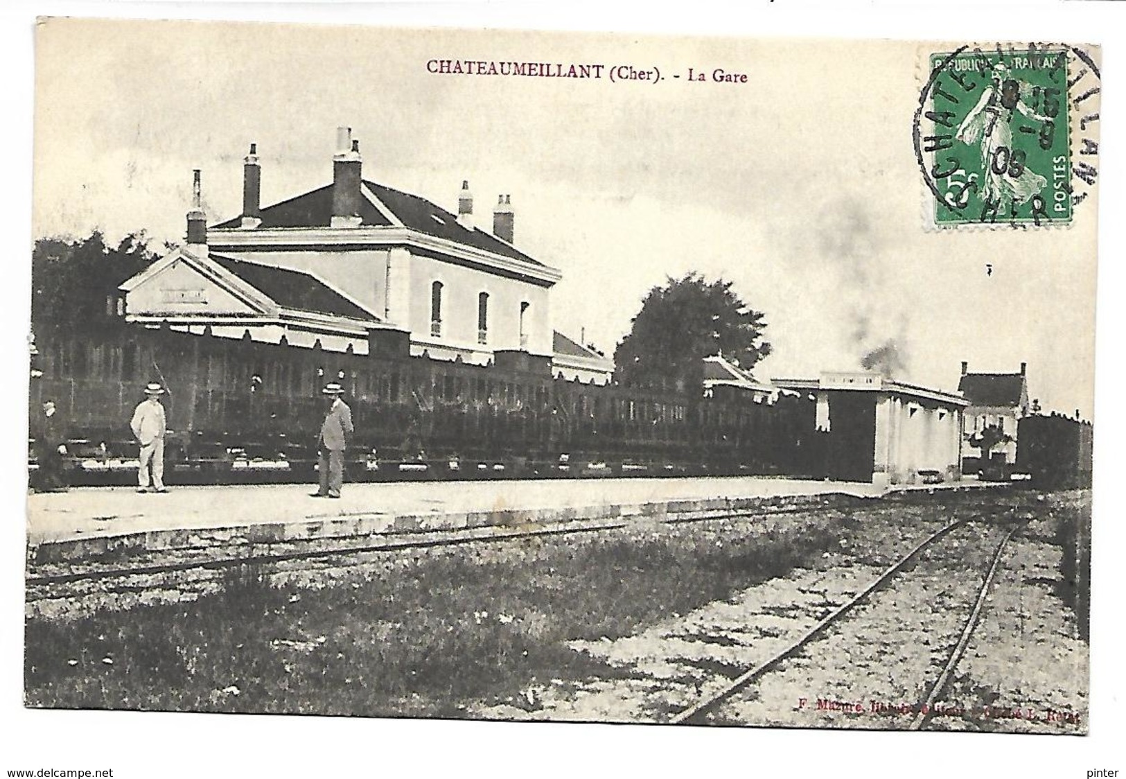 CHATEAUMEILLANT - La Gare - Train