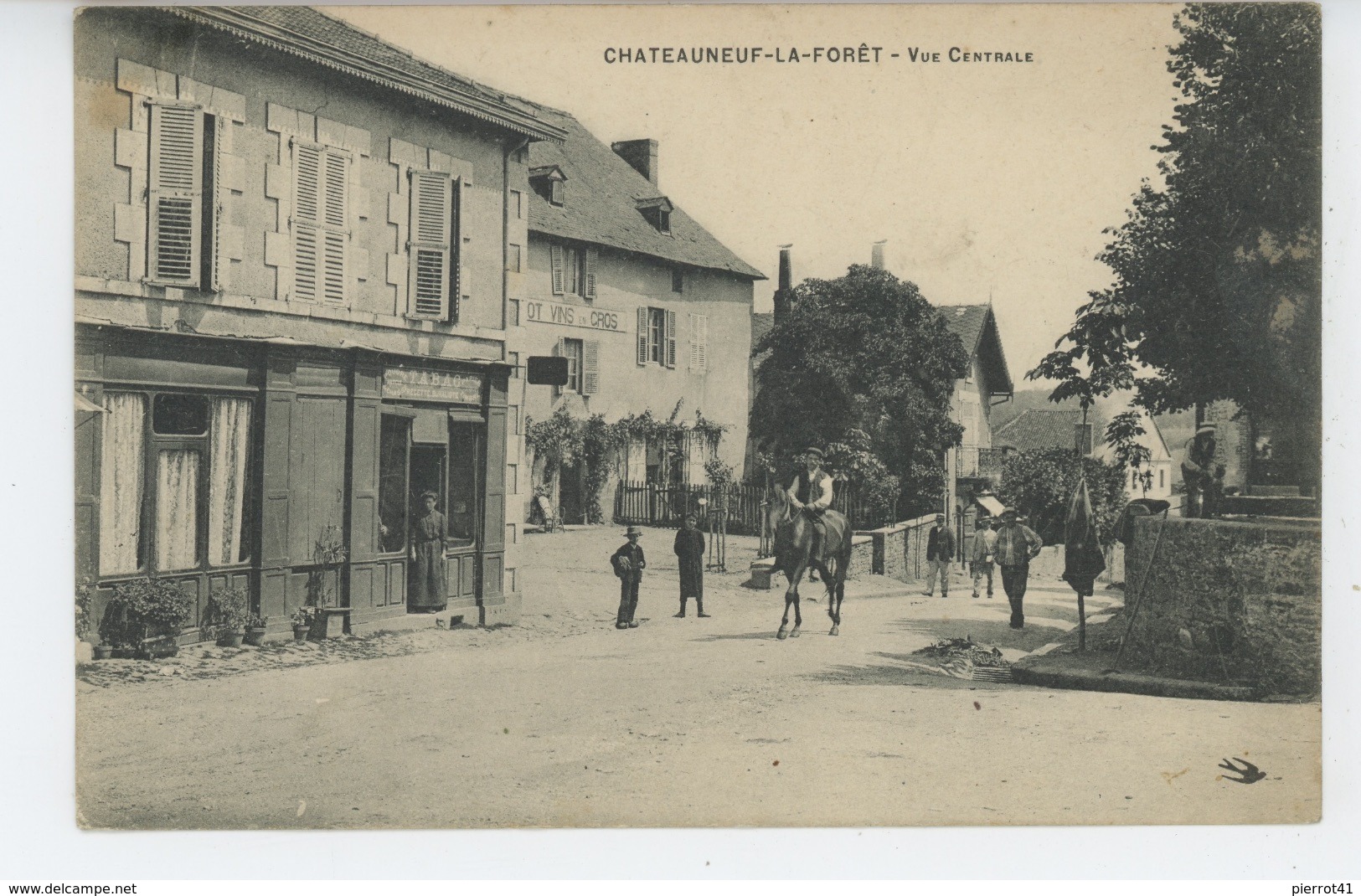 CHATEAUNEUF LA FORET - Vue centrale