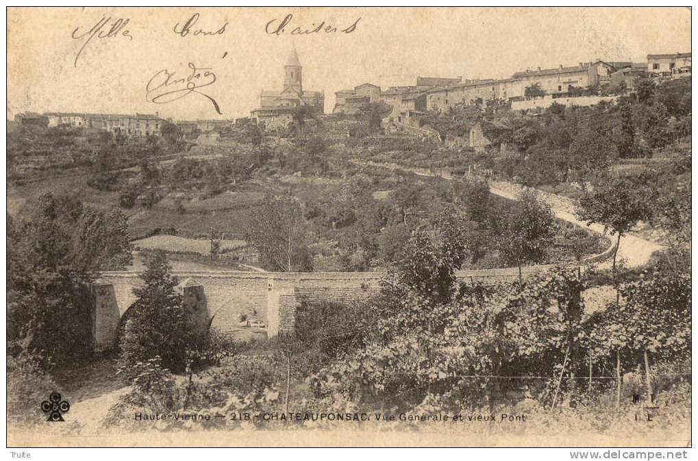 CHATEAUPONSAC CARTE PRECURSEUR