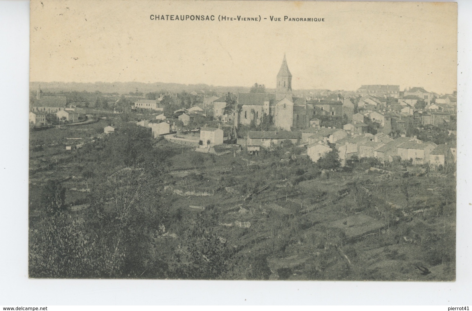 CHATEAUPONSAC - Vue panoramique