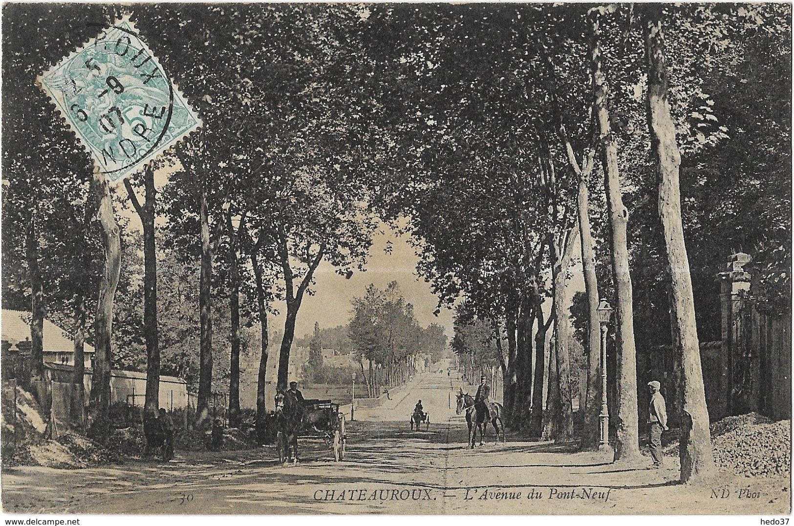 Châteauroux - L'Avenue du Pont Neuf