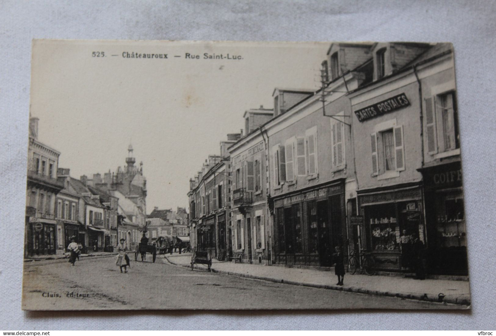 Châteauroux, rue saint Luc, Indre 36