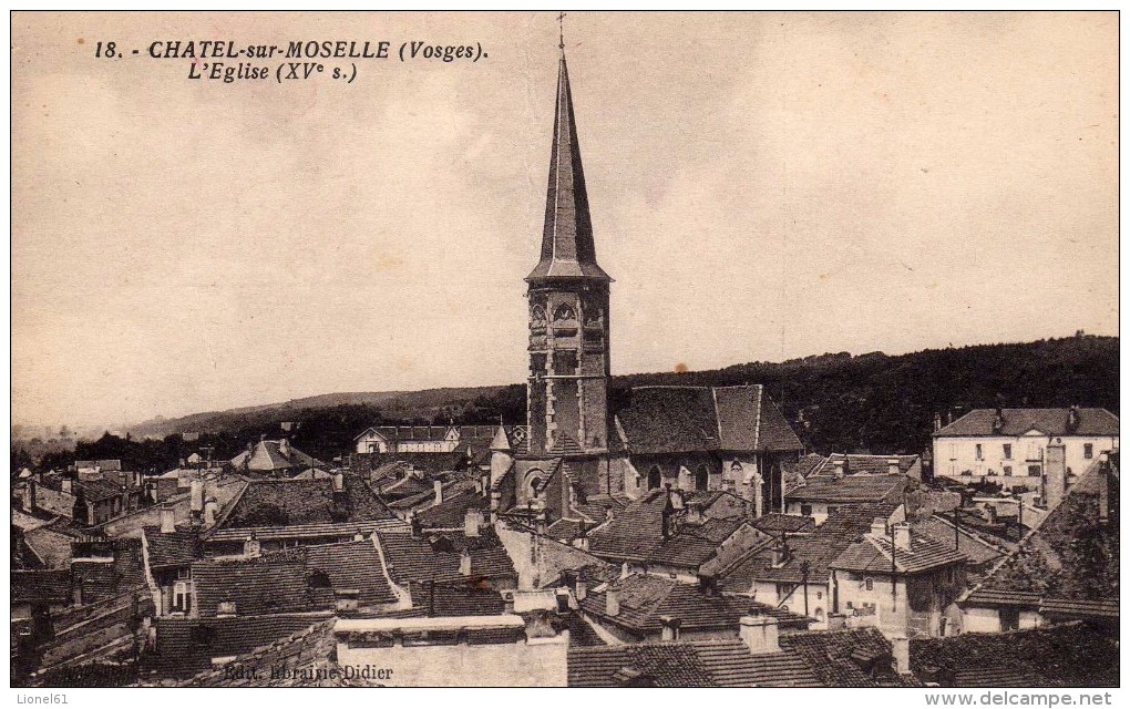 CHATEL-sur-MOSELLE : (88) L'église