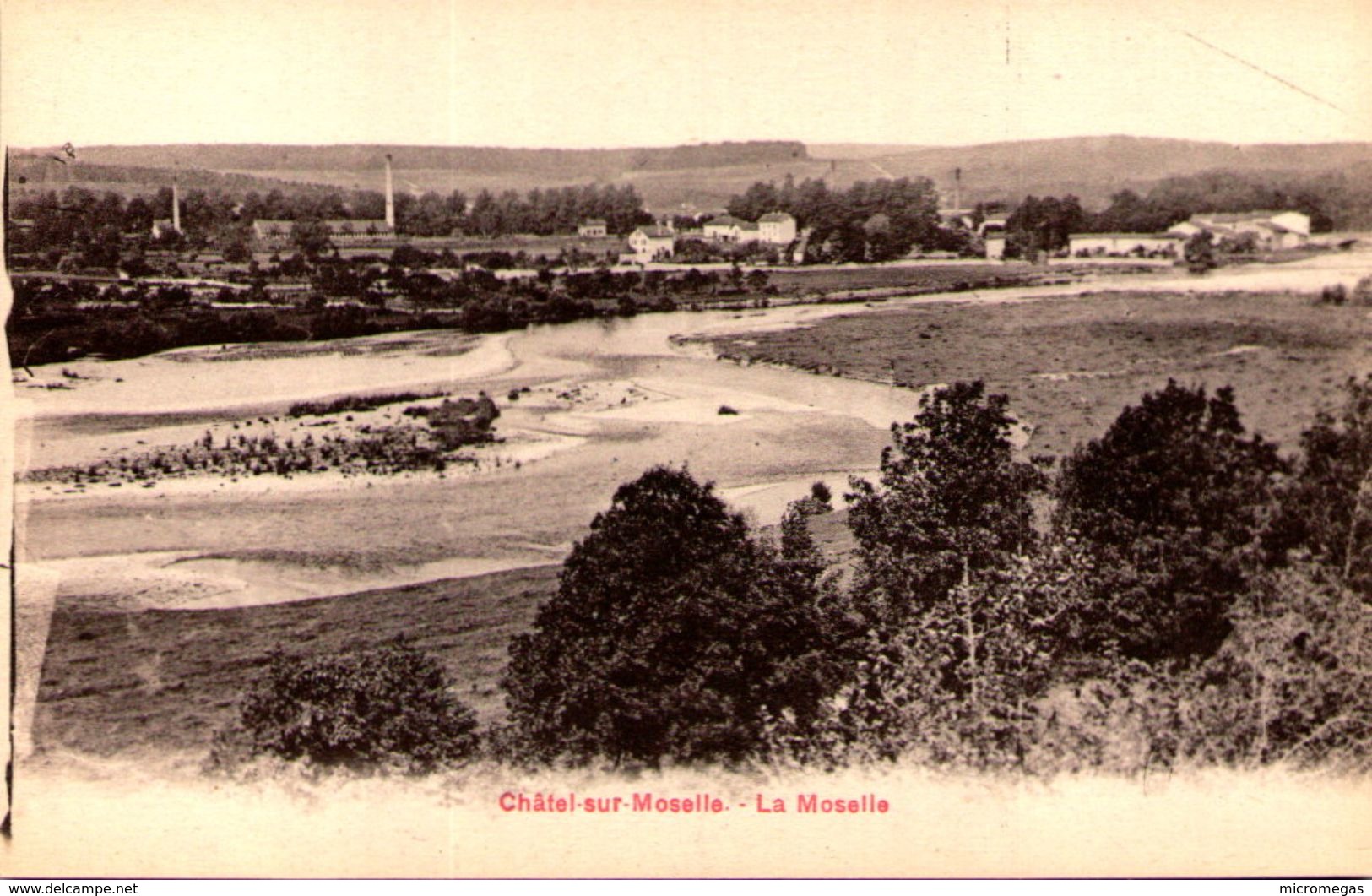 CHÂTEL-sur-MOSELLE - La Moselle