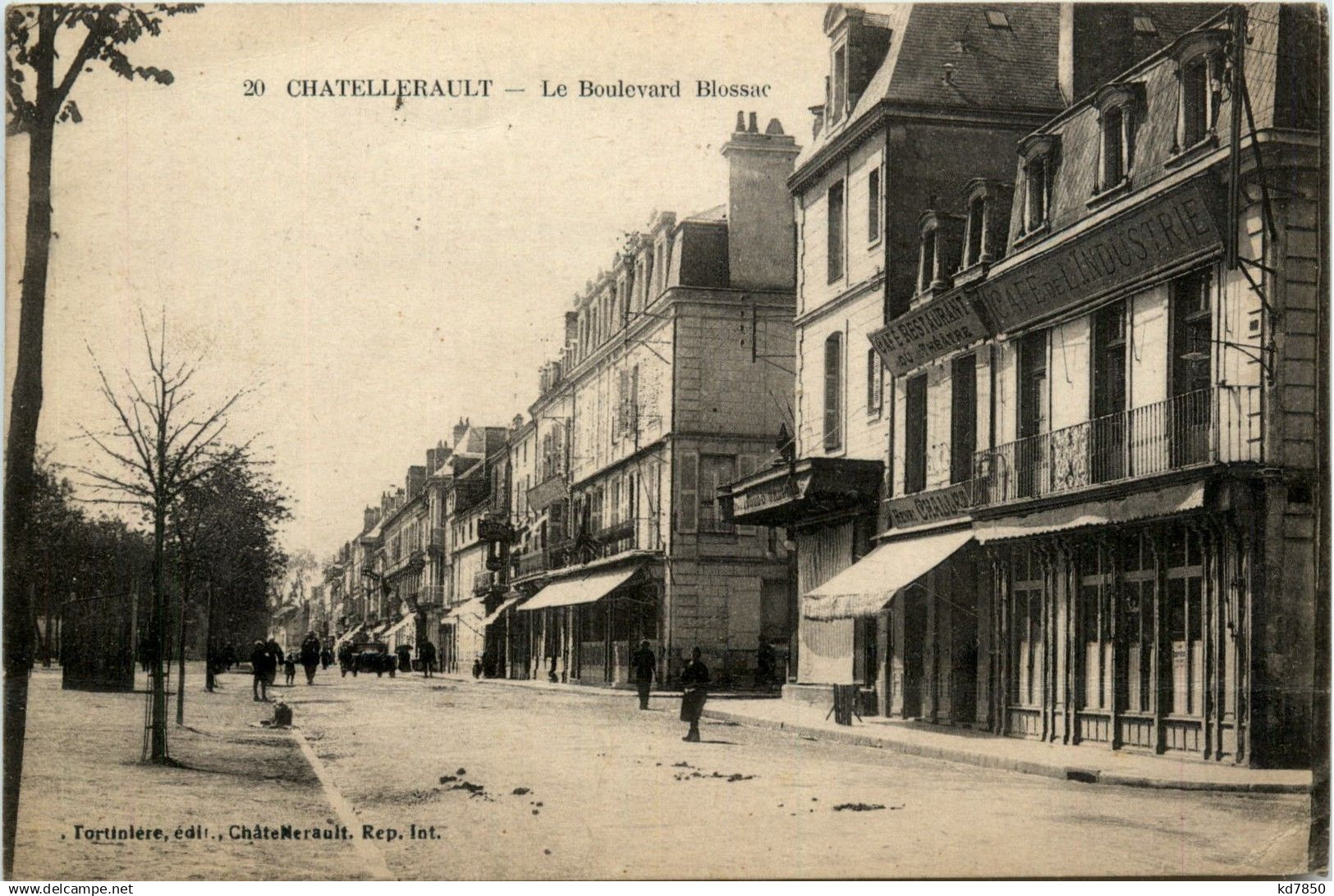 Chatellerault - Le Boulevard Blossac