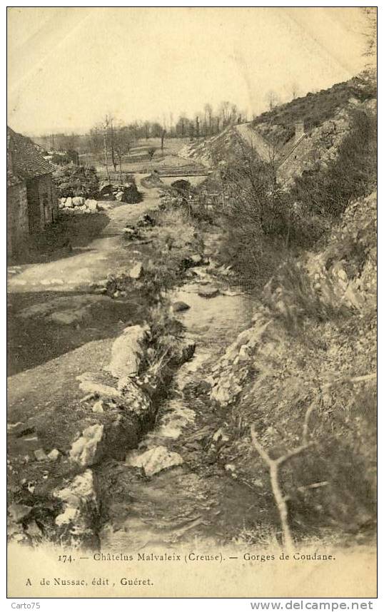 CHATELUS MALVALEIX 23 - Gorges de Coudane