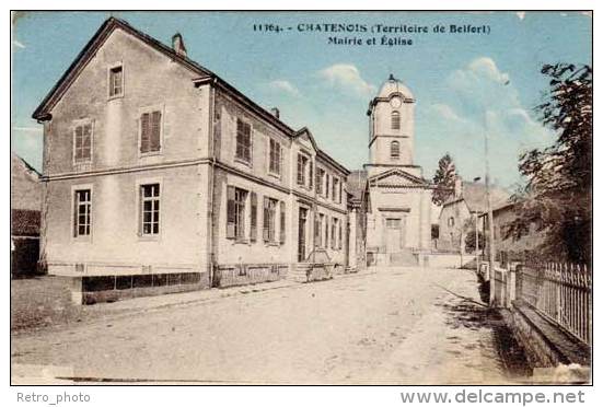 Chatenois – 11364 Mairie et Eglise