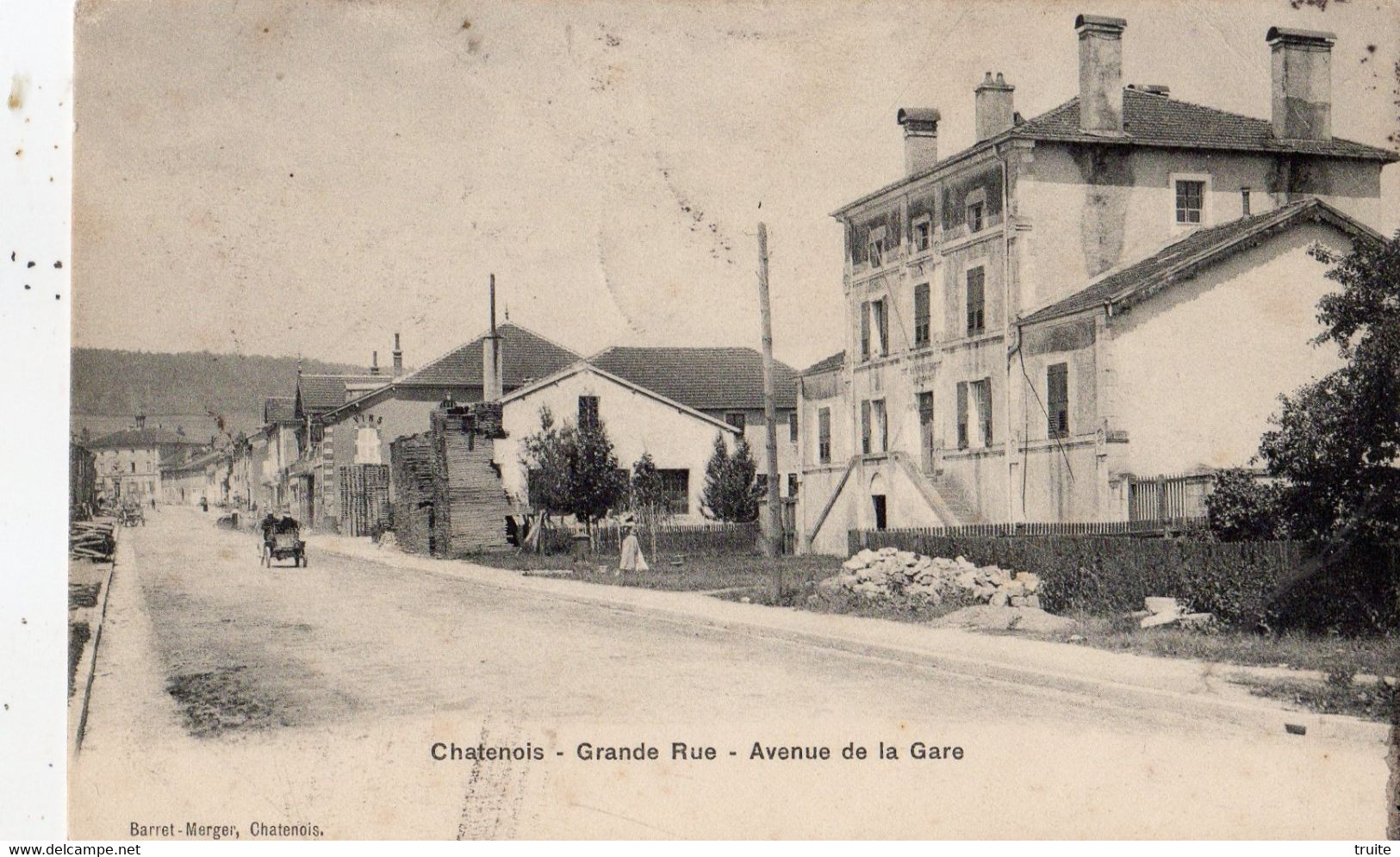 CHATENOIS GRANDE RUE AVENUE DE LA GARE