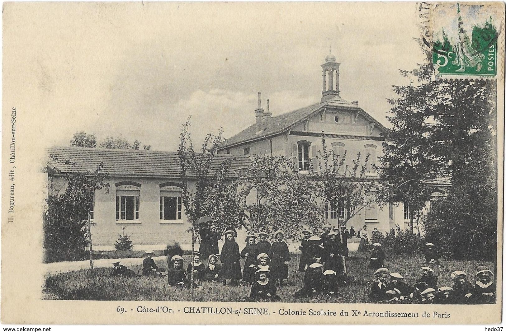 Chatillon-sur-Seine - Colonie Scolaire du Xe Arrondissement de Paris