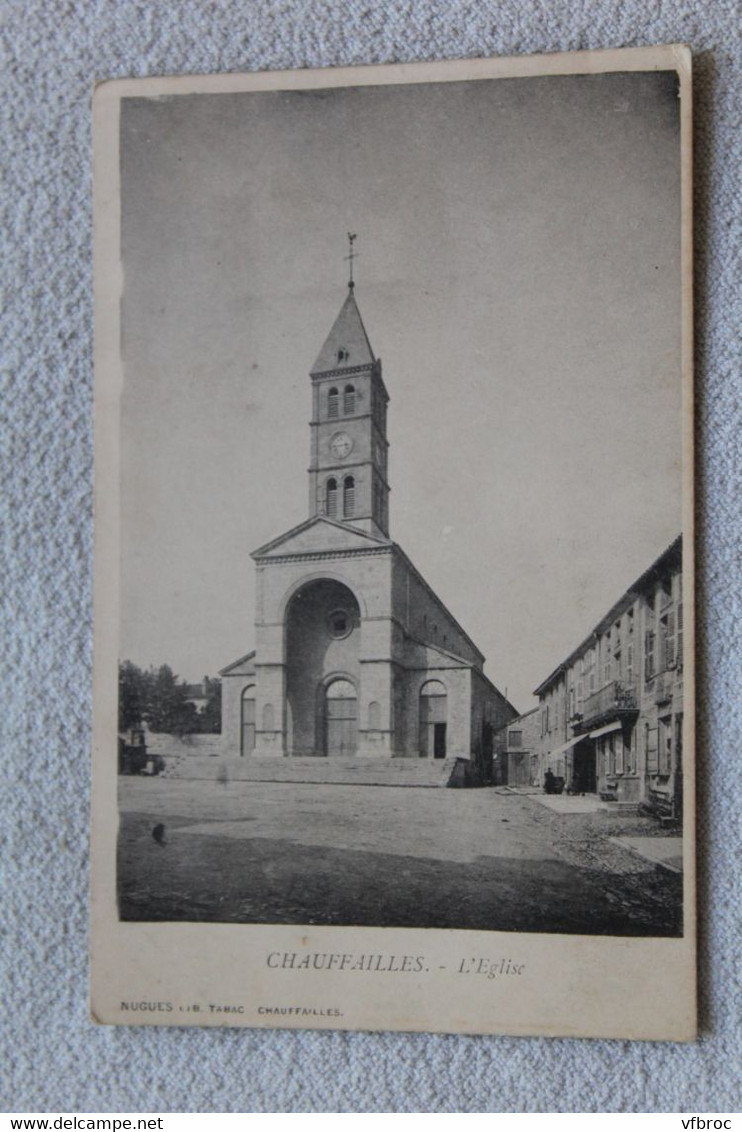 Chauffailles, l'église, Saône et Loire 71