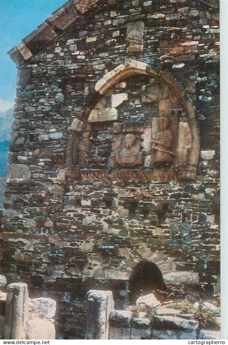 Chechnya Chechen-Ingush Valley of Assa river Tkhaba-Yerdy Church bas-relief