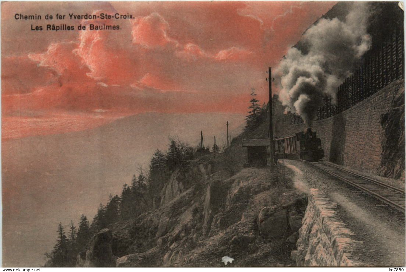 Chemin de fer Yverdon - Ste. Croix - Les Rapilles de Baulmes