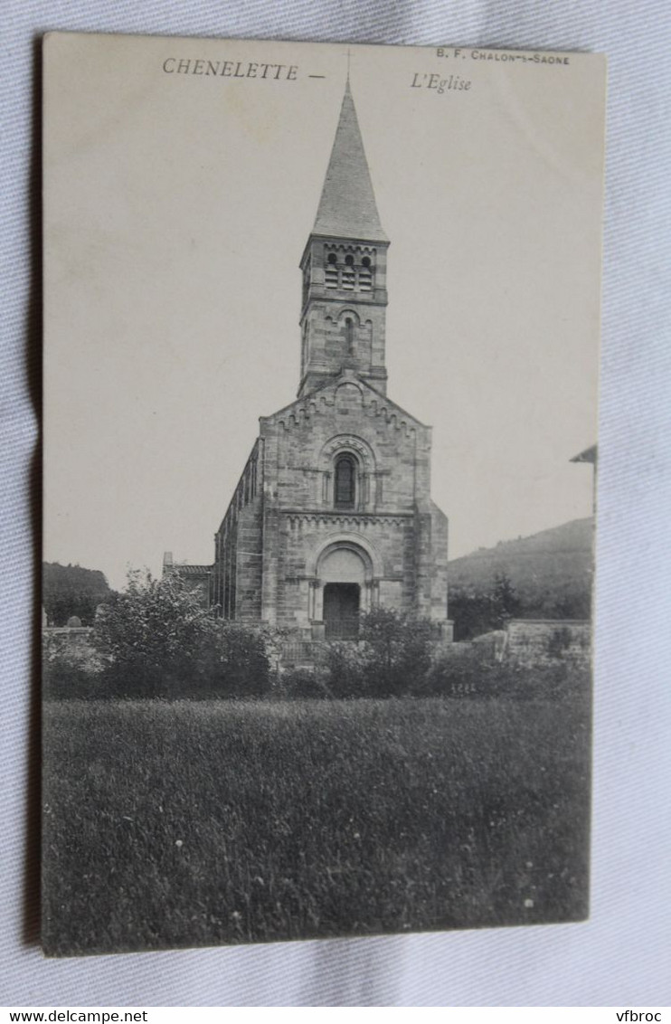 Chenelette, l'église, Rhône 69