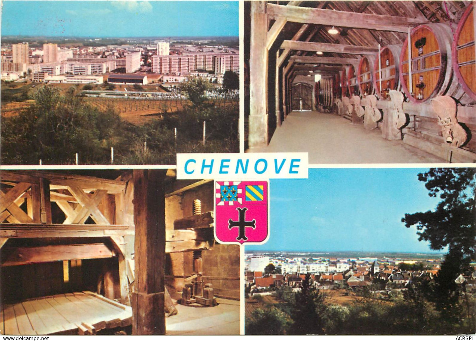 CHENOVE Nouveaux quartiers de chenove 15(scan recto verso)MF2779