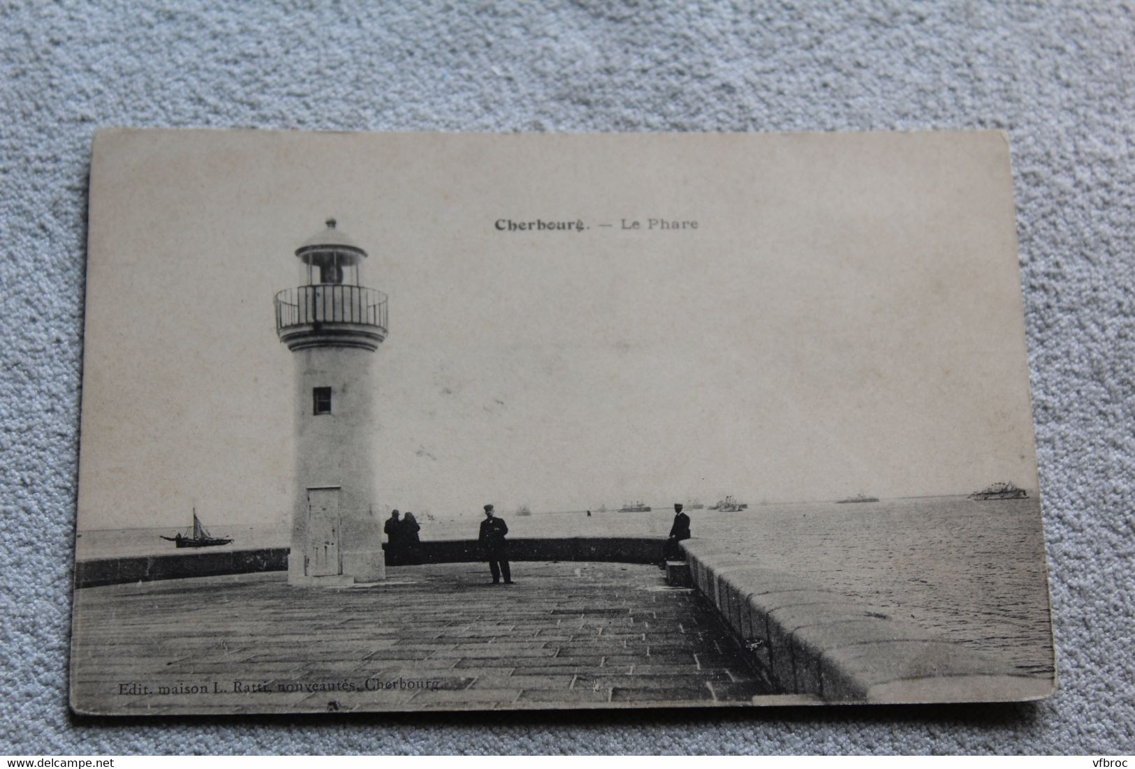 Cherbourg, le phare, Manche 50