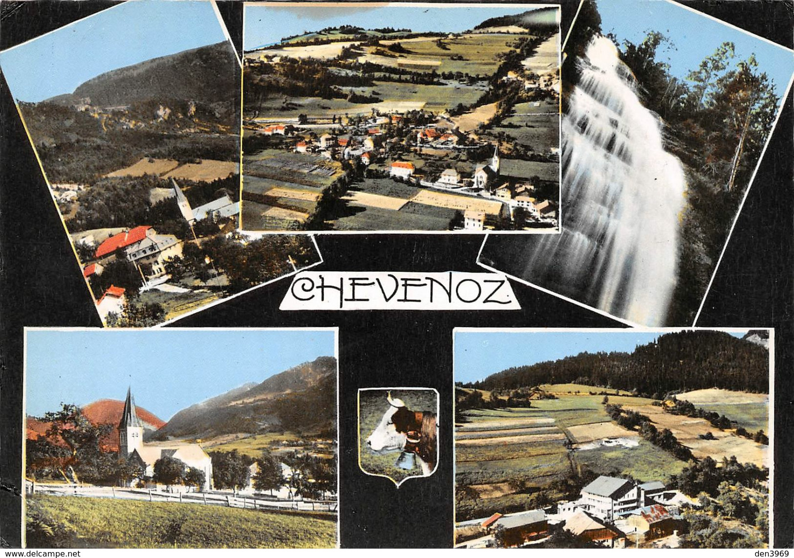 CHEVENOZ - Vues multiples - Cascade - Vache avec cloche