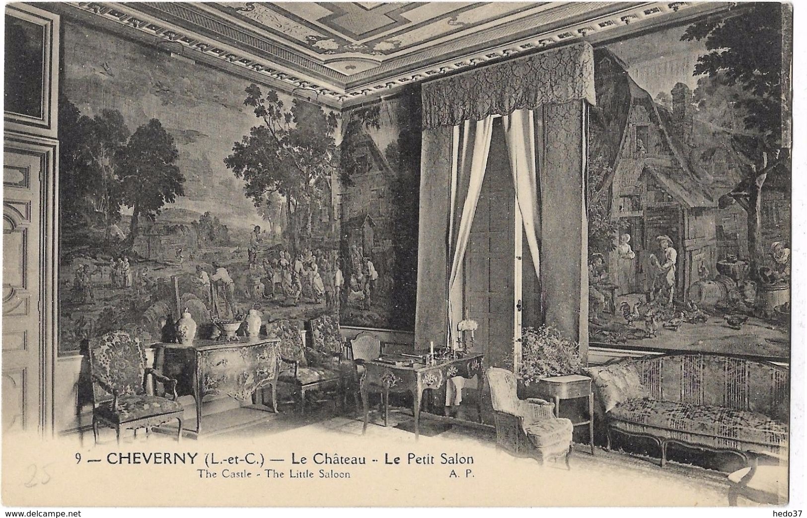 Cheverny - Le Château - Le Petit Salon