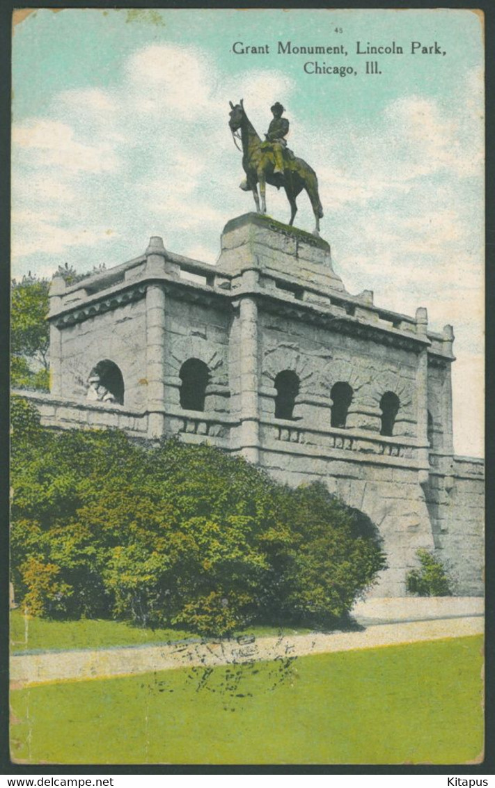 CHICAGO vintage postcard USA