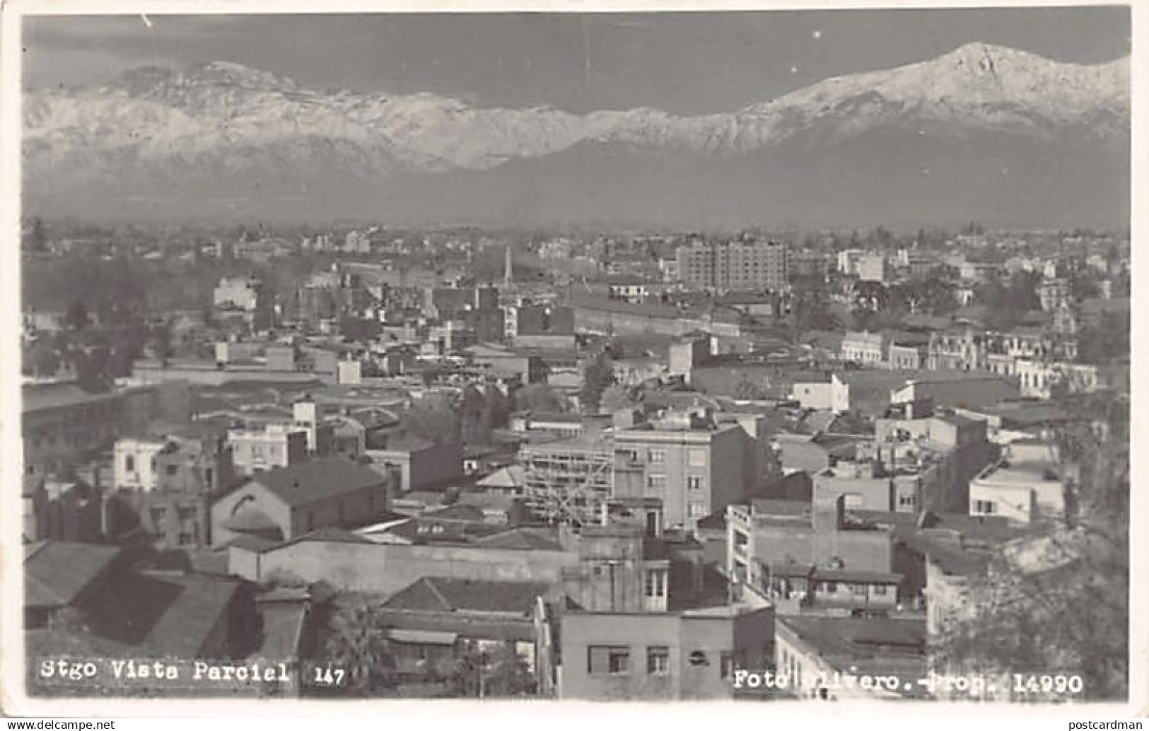 CHILE Chili - SANTIAGO - Vista Parcial - REAL PHOTO - Ed. Olivero 147