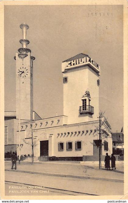 Chile - Pabellón de Chile en la Exposición Universal de Bruselas de 1935, Bélgic