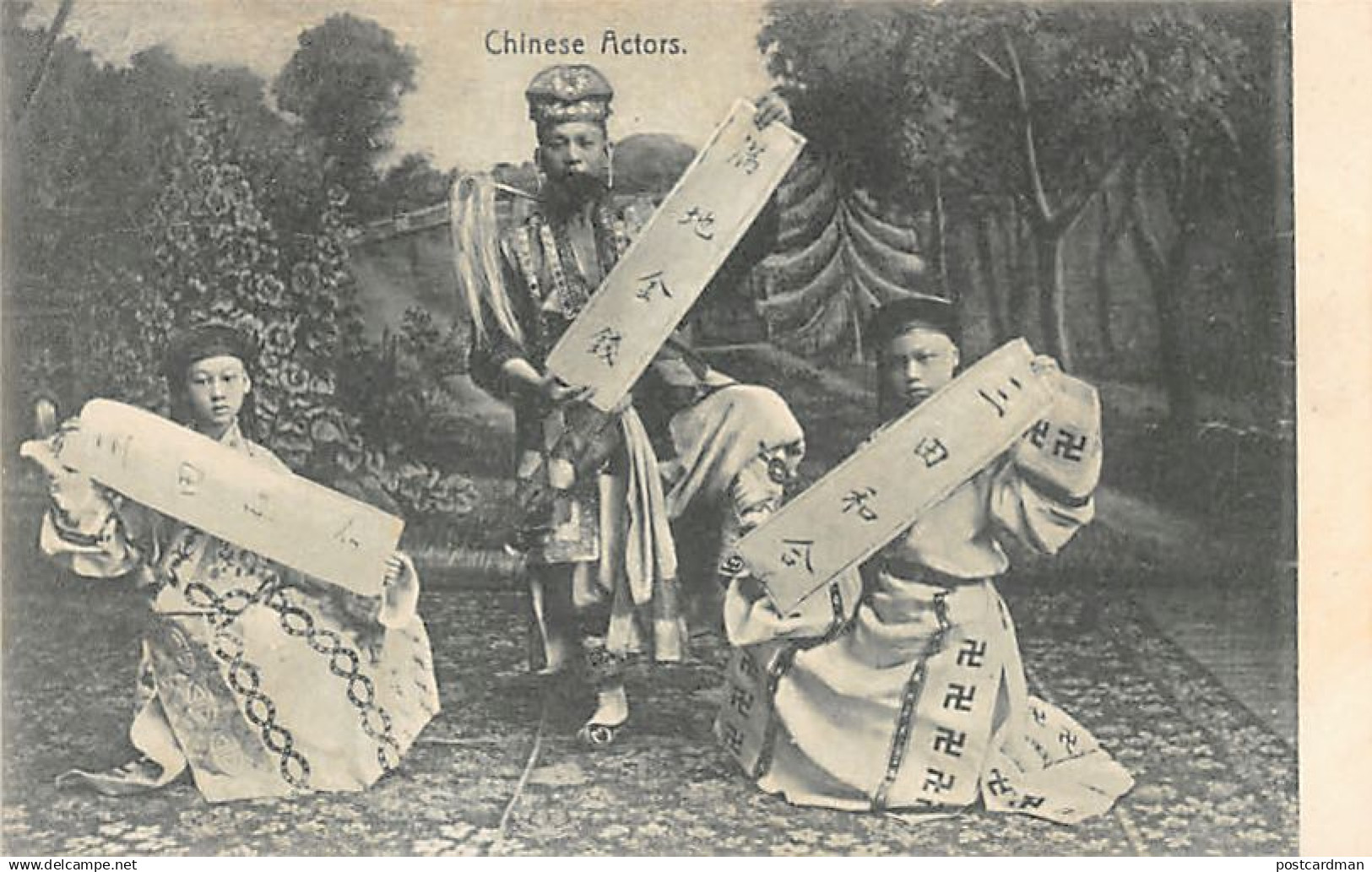 China - Chinese actors - Publ. M. Sternberg