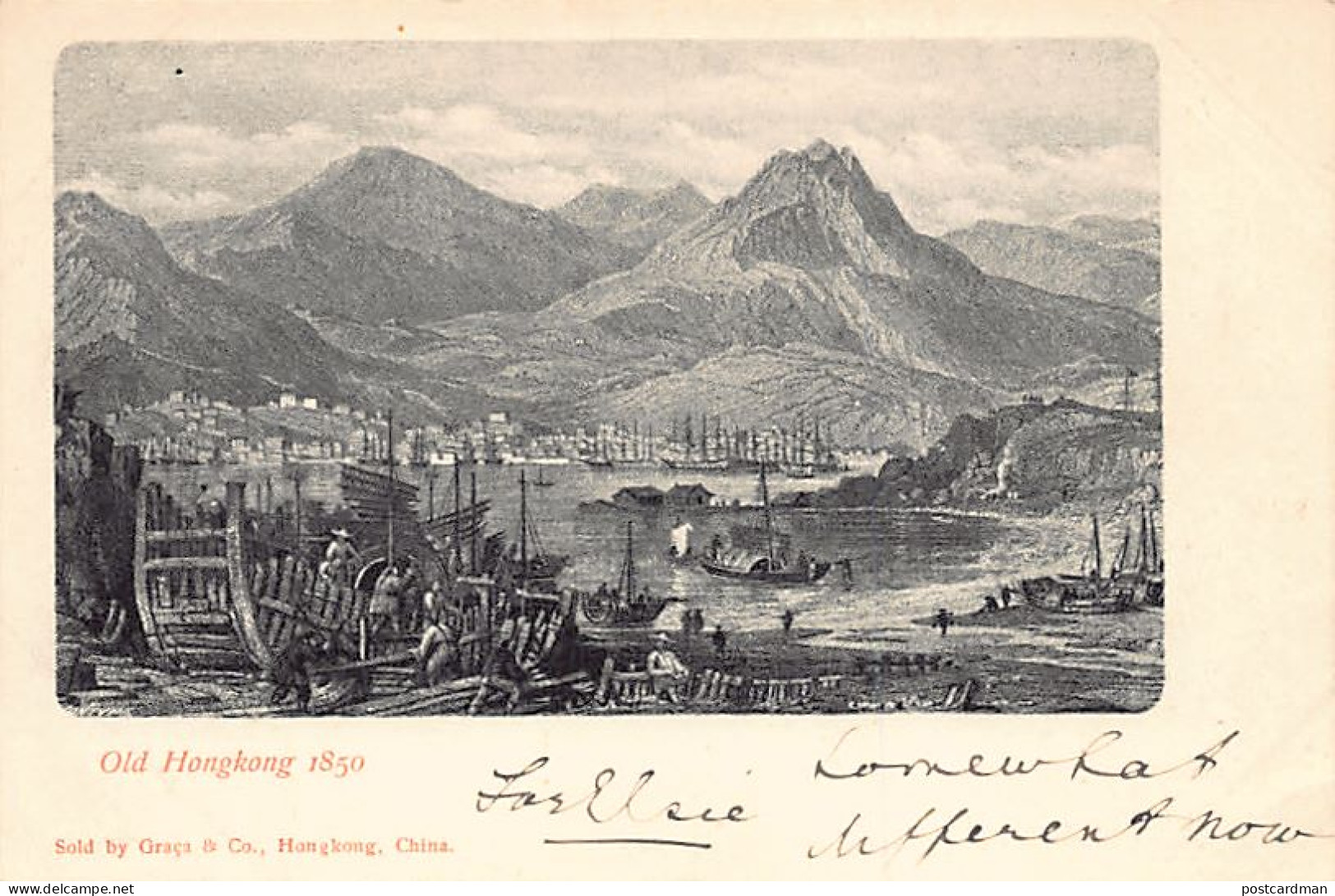 China - HONG KONG - Old Hongkong 1850 - Publ. Graça & Co.