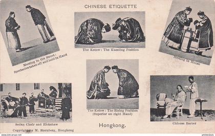 CHINE HONG KONG  Chinese  Etiquette