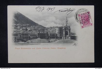 HONG KONG - Carte postale - Praya reclamation and Queen Victorias Statue - L 117213