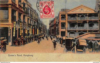 HONG-KONG - Queen's Road - Publ. M. Sternberg.