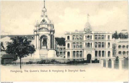 Hongkong - Queens Statue