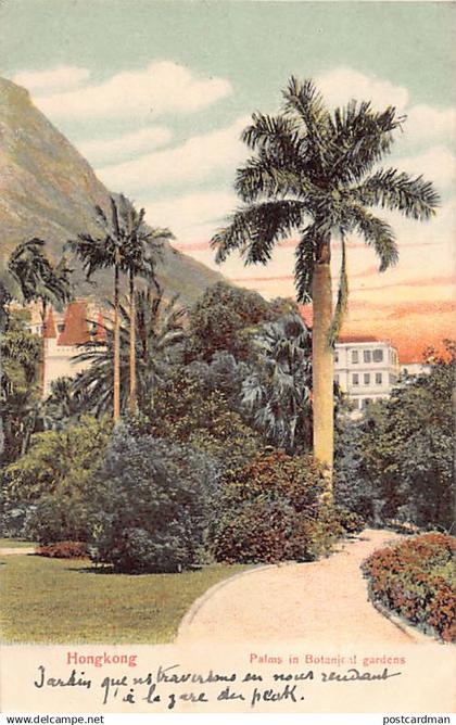 China - HONG-KONG - Palms in Botanical Gardens - Publ. The Hong-Kong Pictorial Postcard Co.