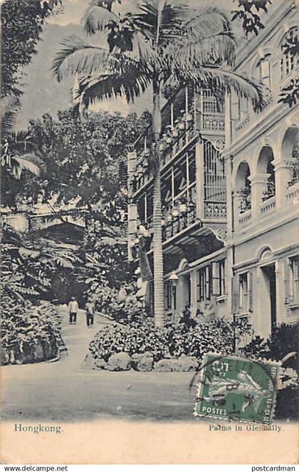 China - HONG KONG - Palms in Gleneally - Publ. The Hongkong Pictorial Postcard Co.