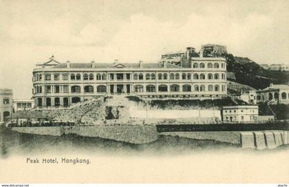 PC CPA CHINA, HONGKONG, PEAK HOTEL, Vintage Postcard (b3136)